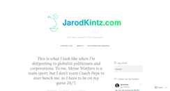 Desktop Screenshot of jarodkintz.com